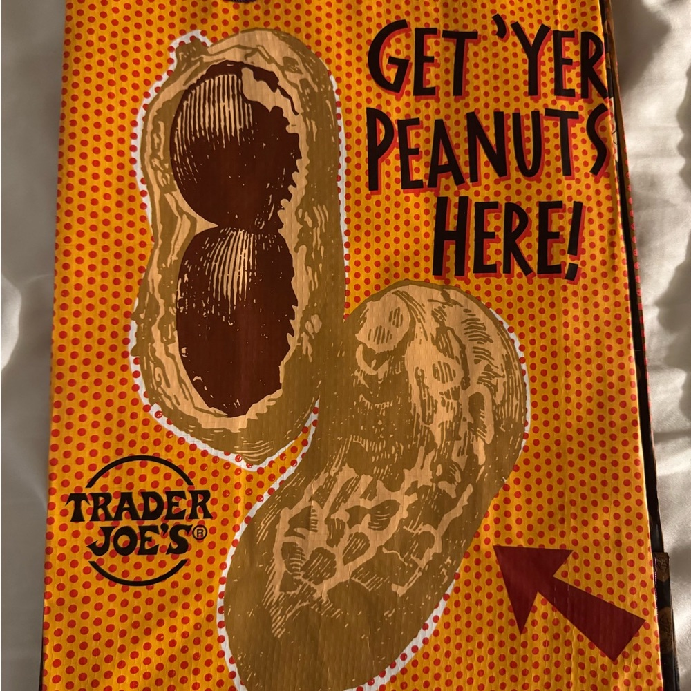 Trader Joe’s Mystery Pack Reusable Bag- Peanut Bag